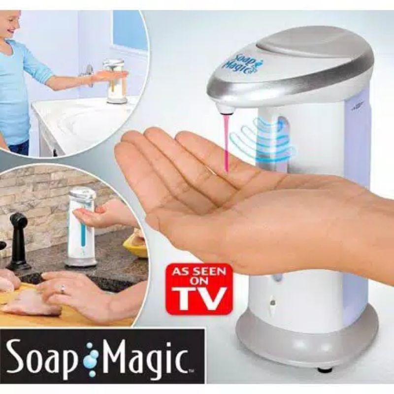 SOAP MAGIC TOUCHLESS DISINFECTANT DISPENSER