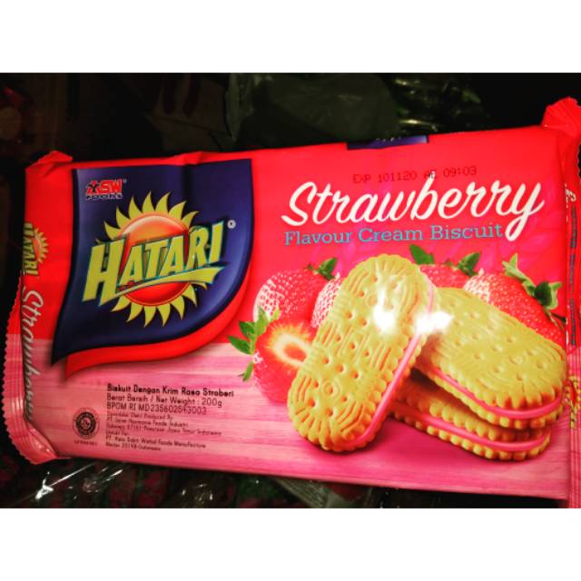 

HATARI CREAM STARAWBERRY 200g