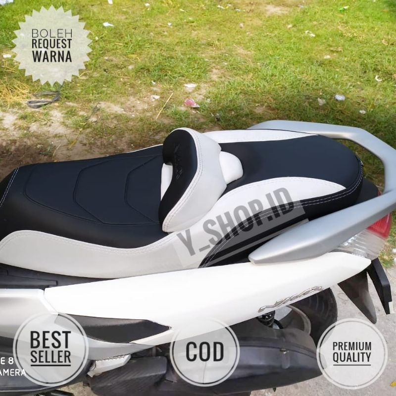 Sarung Kulit Jok Modifikasi Yamaha Nmax 2017 2021 MBtech Anti Rembes
