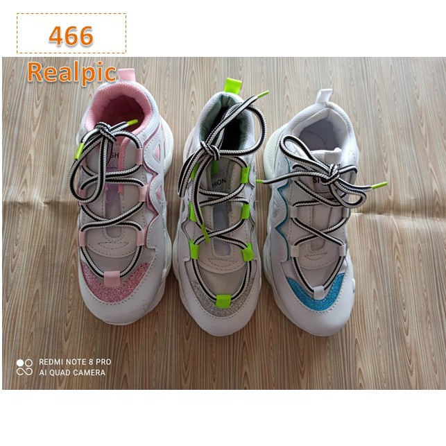 Sepatu Anak Sneakers Momy Fashion Korea Cewek Cowok - 466