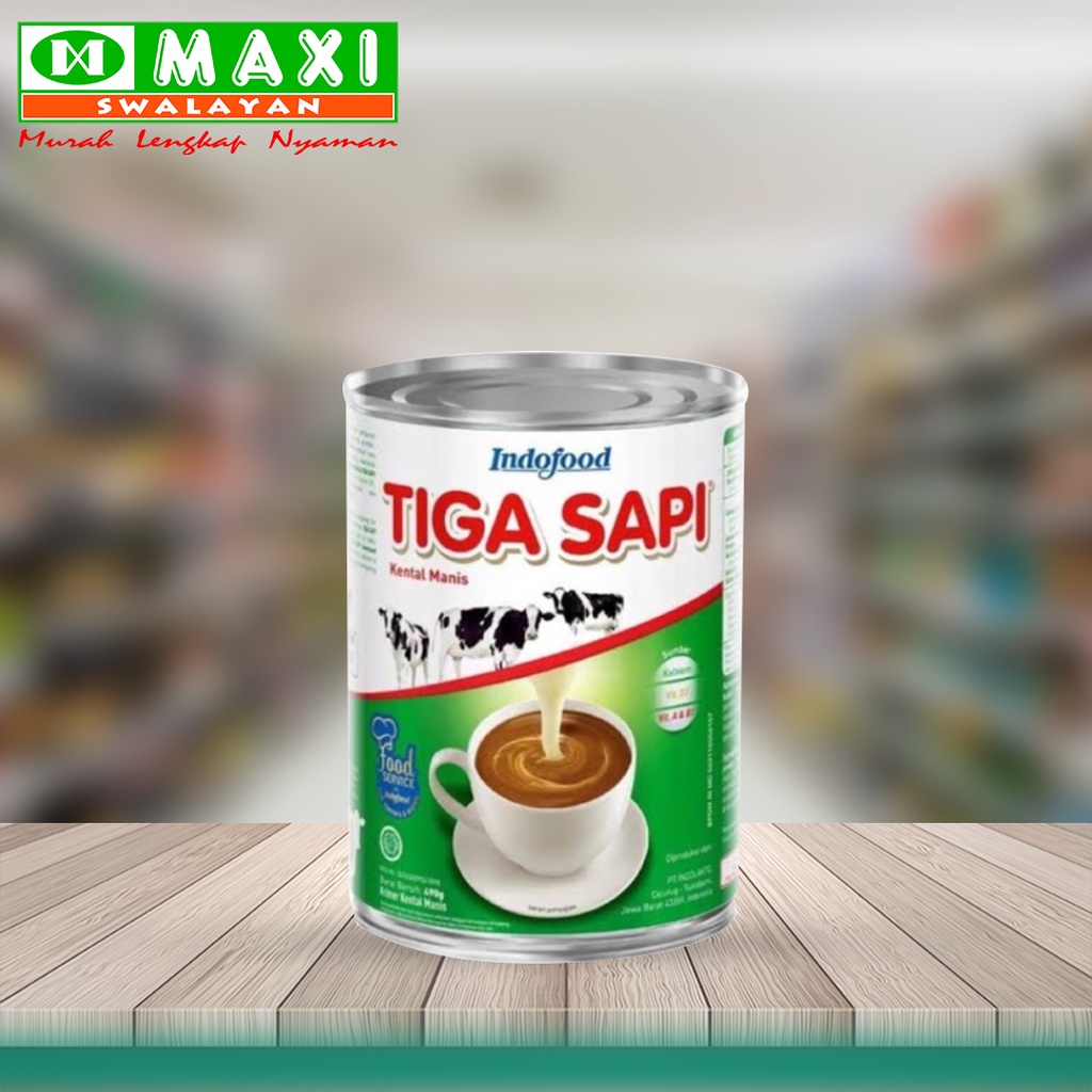 

Tiga Sapi SKM 490gr Putih