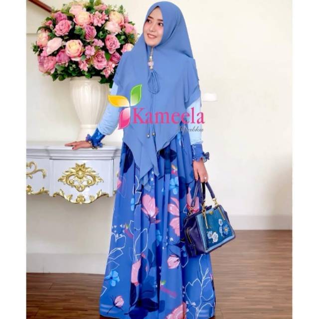 AMEENA SET SYAR'I BY KAMEELA HIJABKU ORI