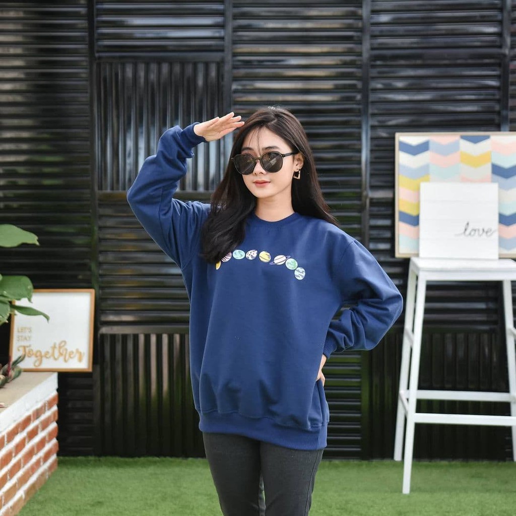 Nara Grosir - Planet Street Sweater  | Fashion Terkini | Sweater Termurah