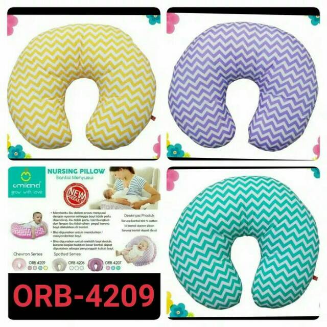 Bantal Menyusui Omoland Baby Nursing Pillow ORB-4209