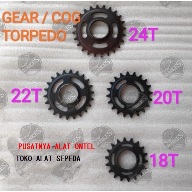 GEAR TORPEDO/COASTER BRAKE SEPEDA