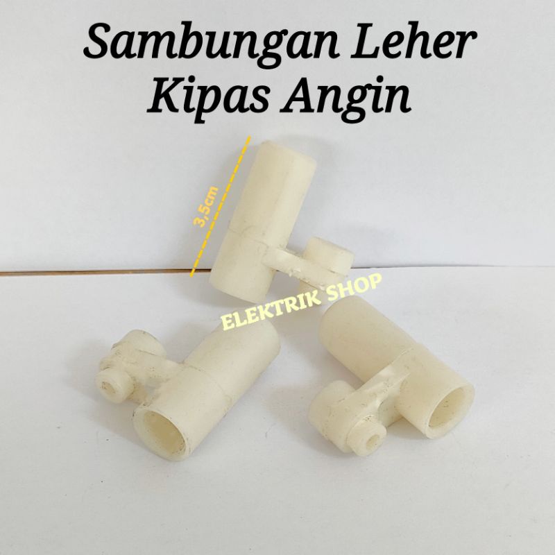 SAMBUNGAN LEHER KIPAS ANGIN DINDING DAN BERDIRI MODEL PANJANG 3,5CM