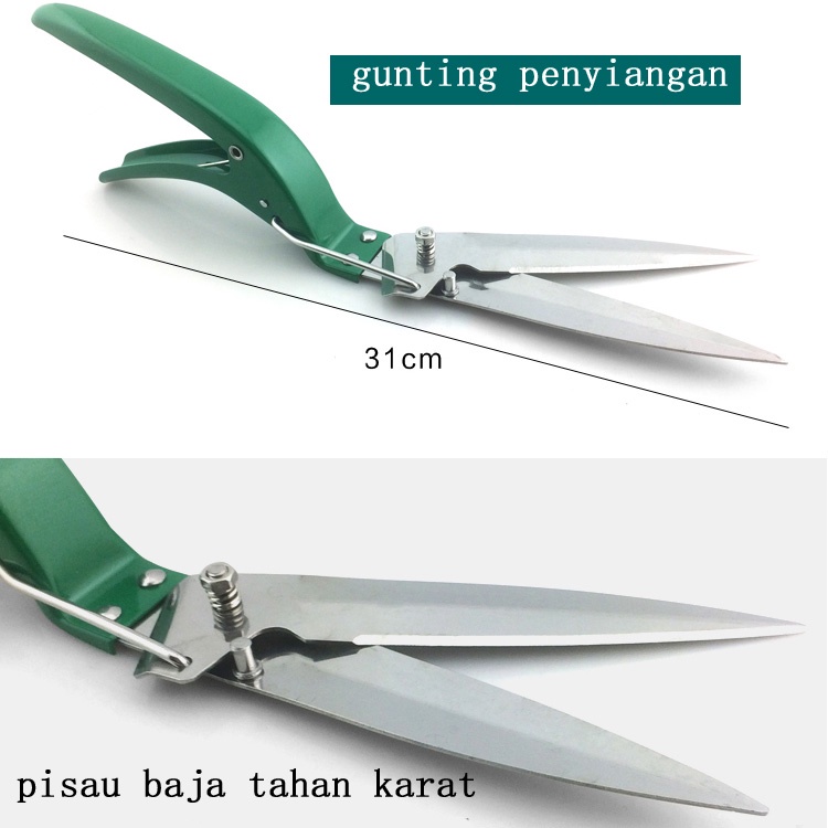 PAKET LENGKAP 5 Pcs Alat Berkebun Set Gunting Pangkas Tanaman Bonsai Garden Tools Kit