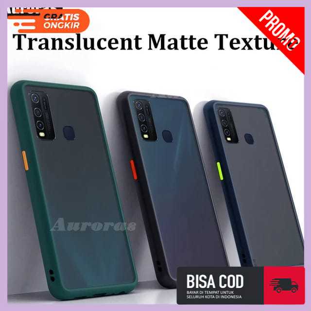 Case Infinix Hot 10 Soft Case Matte Frosted Covers