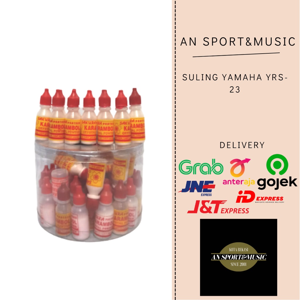 Kristal Crystal Karambol Pelicin Sakura Halus Murah