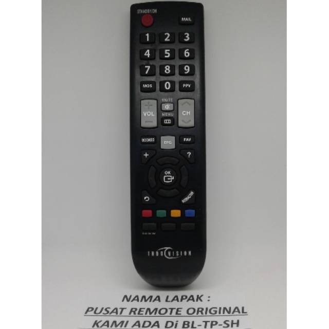 REMOTE REMOT PARABOLA INDOVISION ORIGINAL ASLI