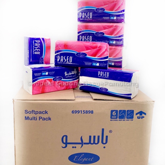 PASEO ELEGANT 280’SHEET || tisu tissue facial kualitas export arab
