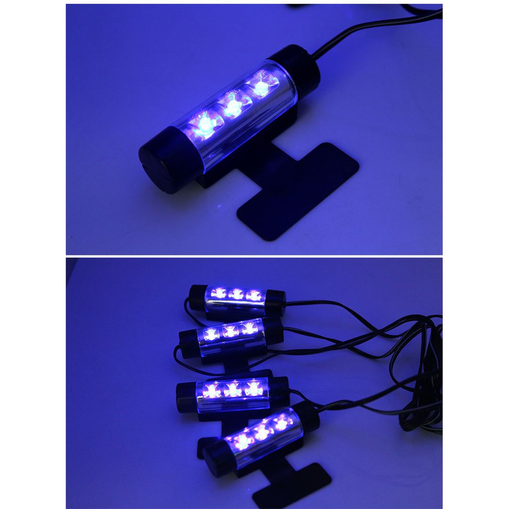 Lampu LED Hias Interior Mobil Colokan Rokok 12V