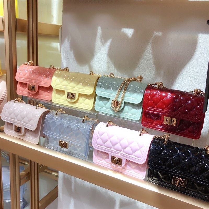 Tas wanita import mini bahan jelly premium