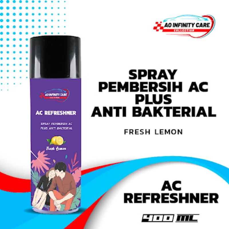 AO INFINITY CARE AC CLEANER, AC CLEANER, AC refresher mobil pembersih ac mobil pembersih AC anti bak