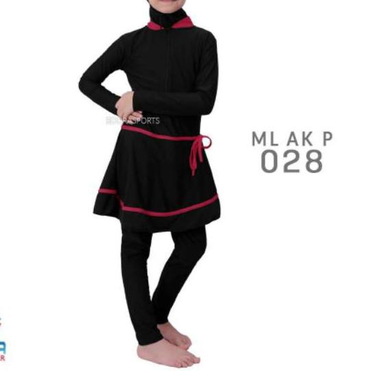 WSD Baju Renang Muslim Anak TK - Baju Renang Anak Polos .