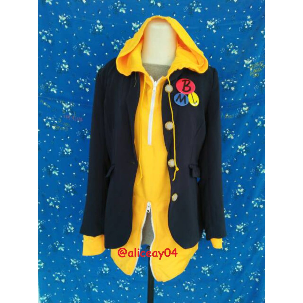 Saburo yamada/Hypnosis mic cosplay costume/buster bross/kostum cowok