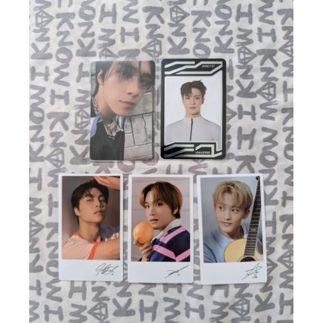 Phoocard Jewel Universe Hendery, Universe Card Jeno, Polaroid Nature Republick Johnny Mark Haechan