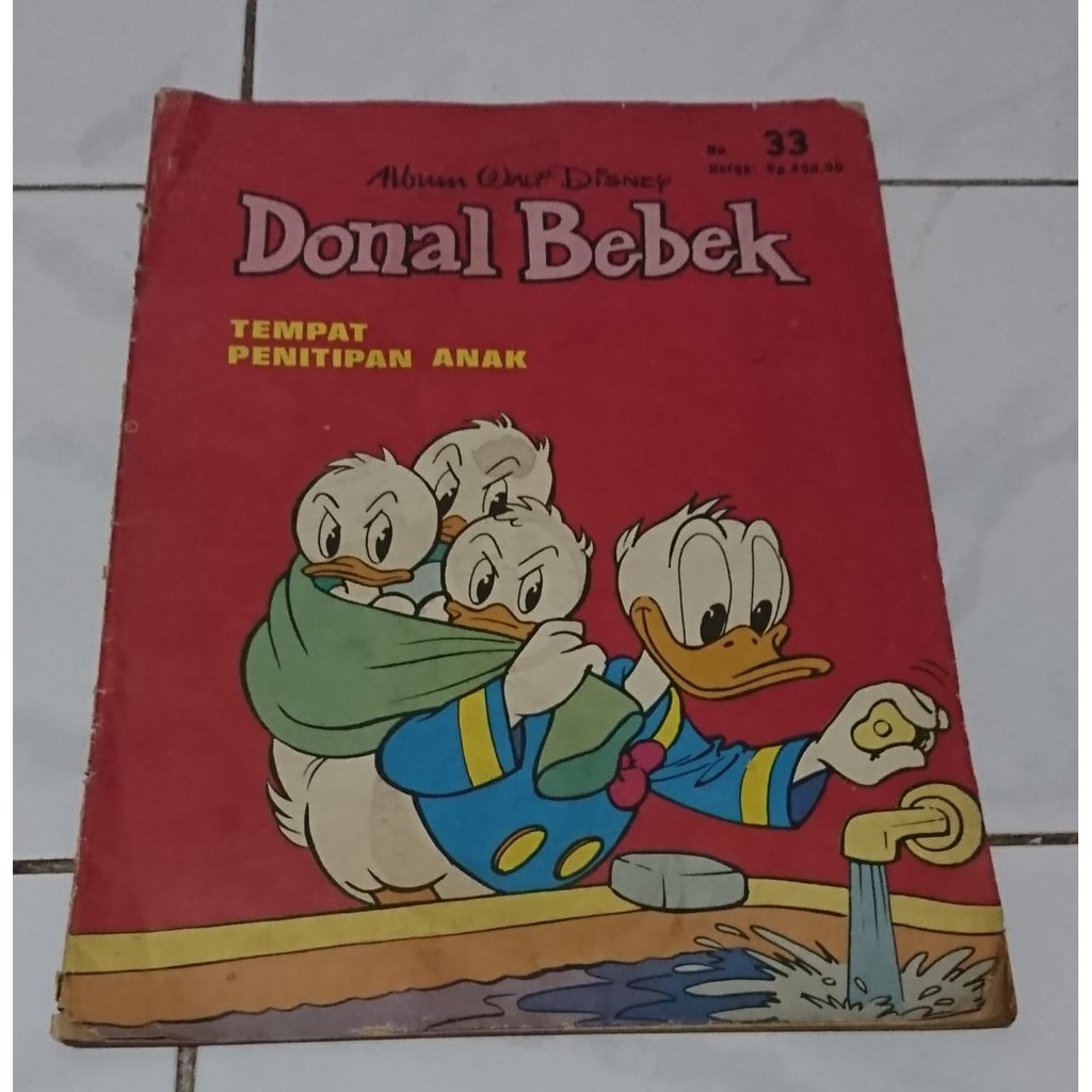 Donal bebek album walt disney no 33