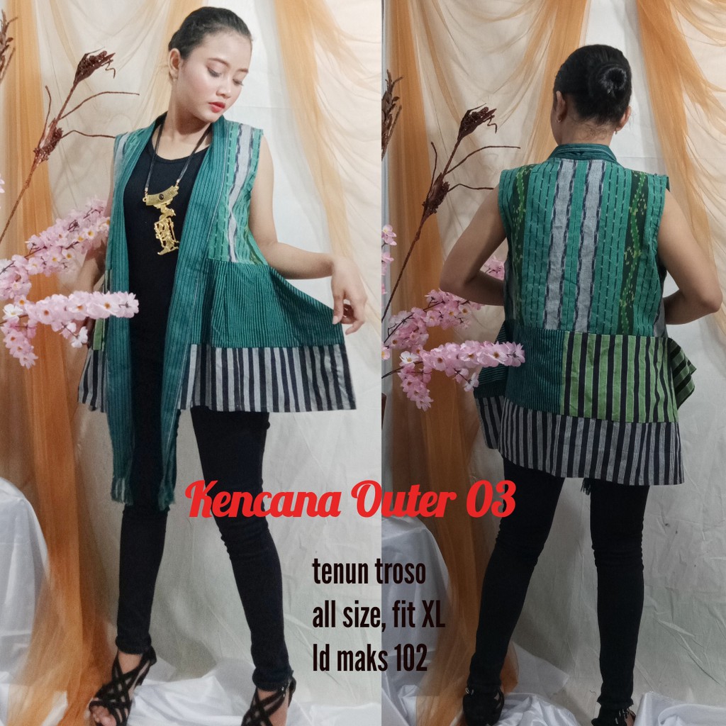 KENCANA OUTER | OUTER TENUN ETHNIC SIMPLE