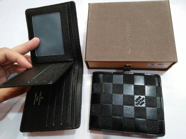 Dompet 60223 cowok catur emboss import pendek