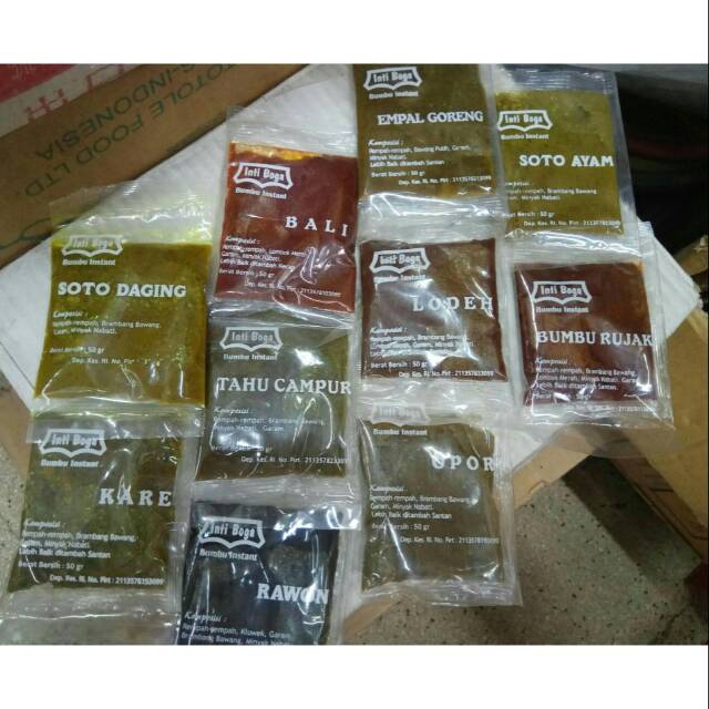 

Inti Boga Bumbu Masak Instant (50 gr)