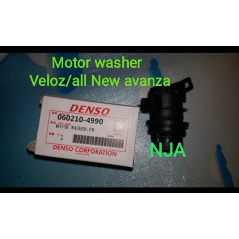 motor washer semprotan air depan all new Avanza veloz