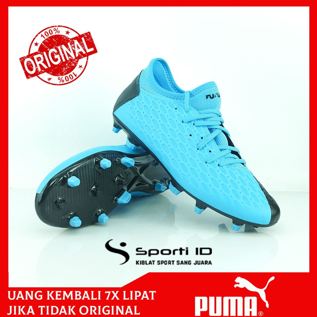 Sepatu Bola Puma Future 5.4 FG/AG - Blue Energy 105785-01 Original