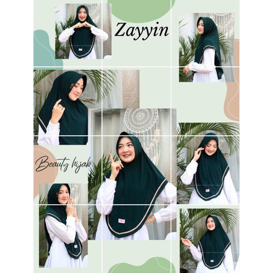 Jilbab Instan Zayyin By Arey