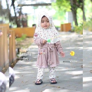 eLBi Baju muslim anak Rayya legging set Busana eLBi Baju muslim anak Rayya legging set Busana