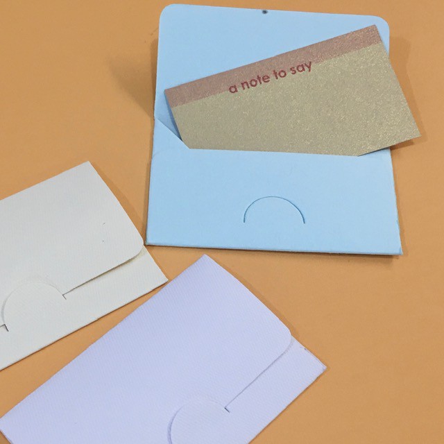 

Amplop + Kartu ucapan mini 4.5x7cm (3set) by fgpaper