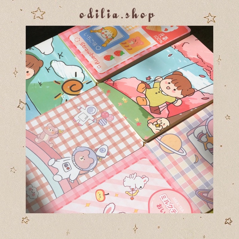 

FREE PULPEN Buku Bergaris A5 Notebook Line Karakter Pastel Pink Chibi Boba Bear Astronot Korea Lucu Stationery Aesthetic Alat Tulis Sekolah Kantor Catatan Memo Unik Diary Anak Bujo Journal Jurnal Murah Note Book Atk Banjar Bjb Banjarbaru OdiliaShop