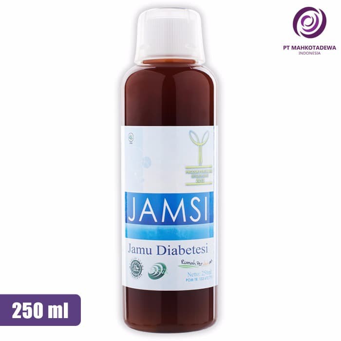 Jamsi 250ml Asli 100% Original Jamu Diabetes Obat Herbal Kencing Manis