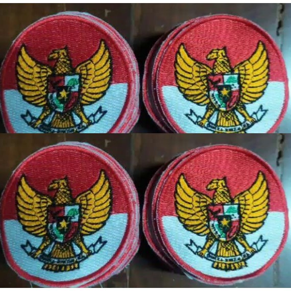 Badge Indonesia Logo Garuda