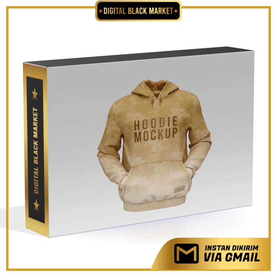 Mens Hoodie Mockup