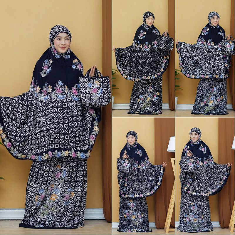 MUKENA BATIK CAP HITAM ANALISA
