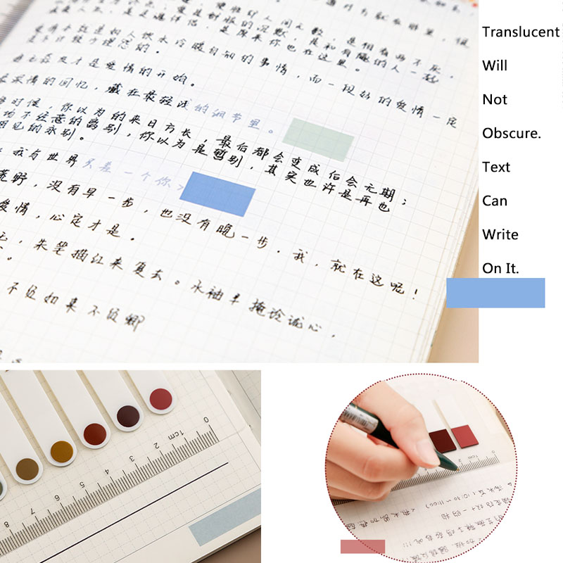 Creative Morandi Loose-leaf Index Sticker Student Convenience Sticker