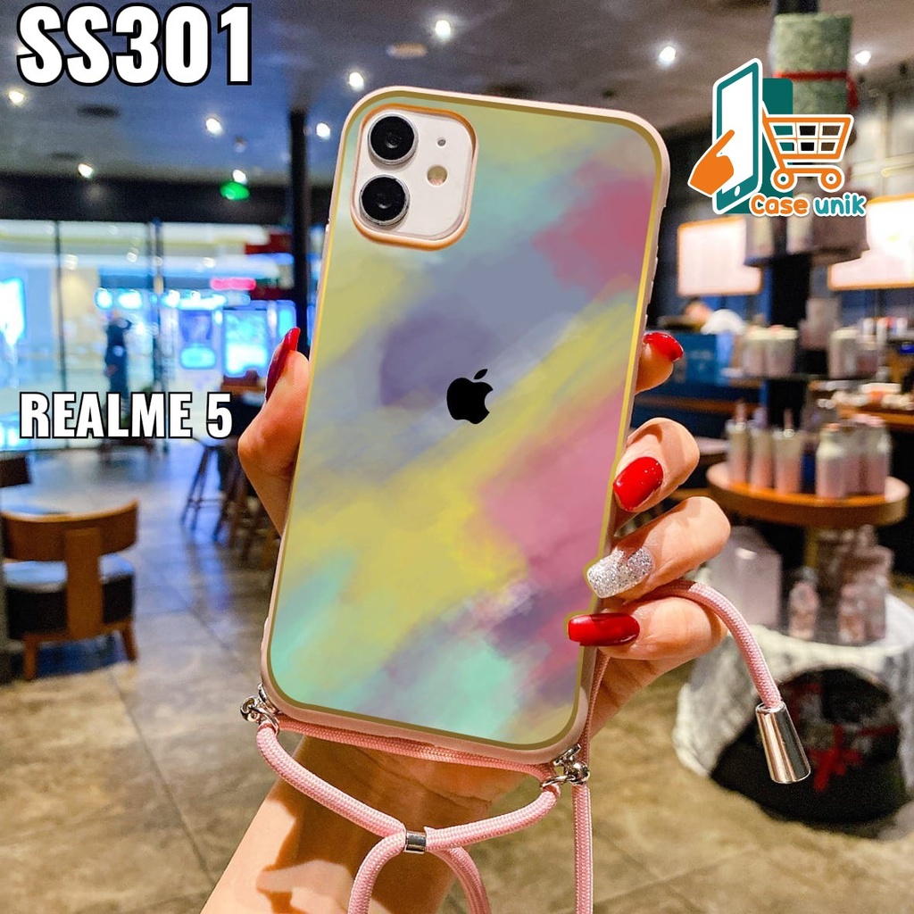 SS301 SOFTCASE SLINGCASE REALME C1 C2 5 5i 5s C3 6 C12 C25 NARZO 30A C15 C17 7I C21 CS3887