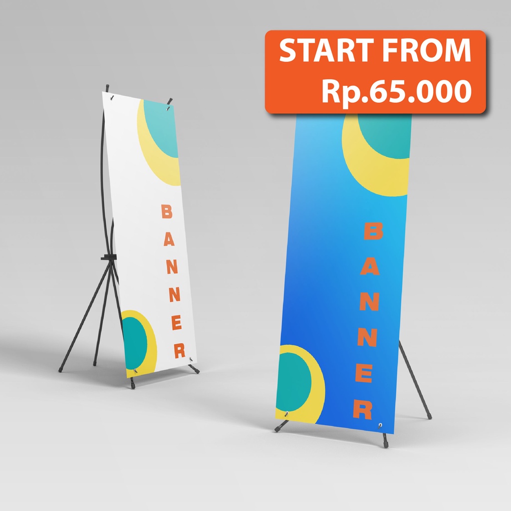 Jual CETAK X BANNER MURAH Indonesia|Shopee Indonesia