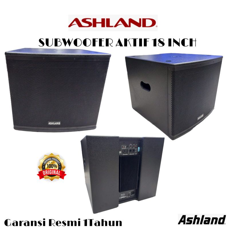 SUBWOOFER ASHLAND SH18 ORIGINAL SUBWOOFER ASHLAND AKTIF