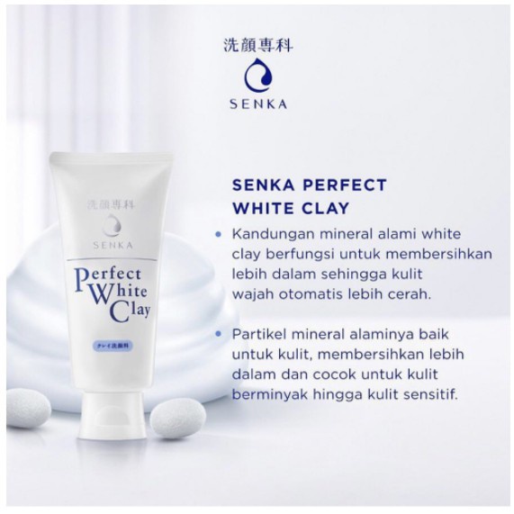 SENKA PERPECT WHITE CLAY -