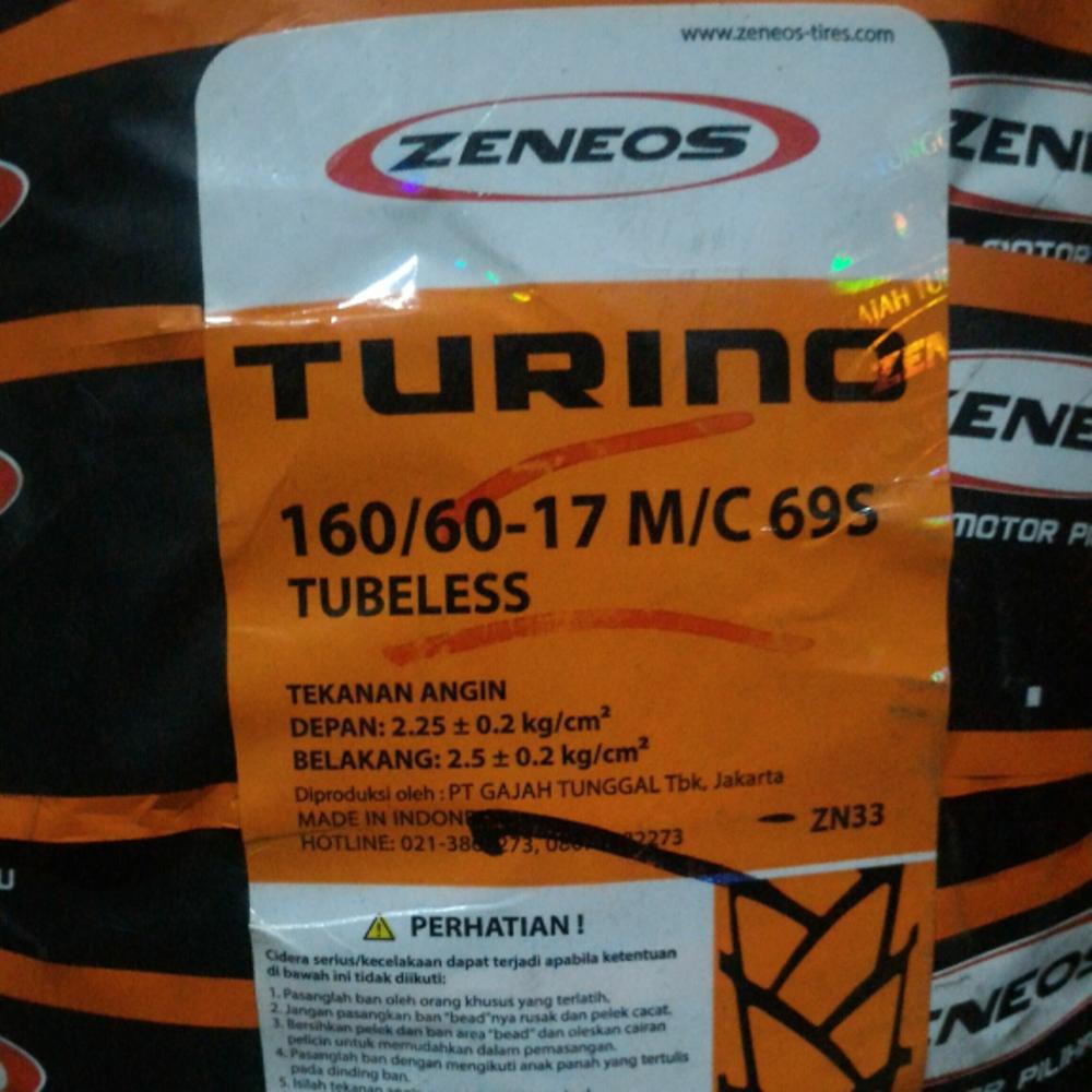 Harga Ban Zeneos Ukuran 16060 - Berbagai Ukuran