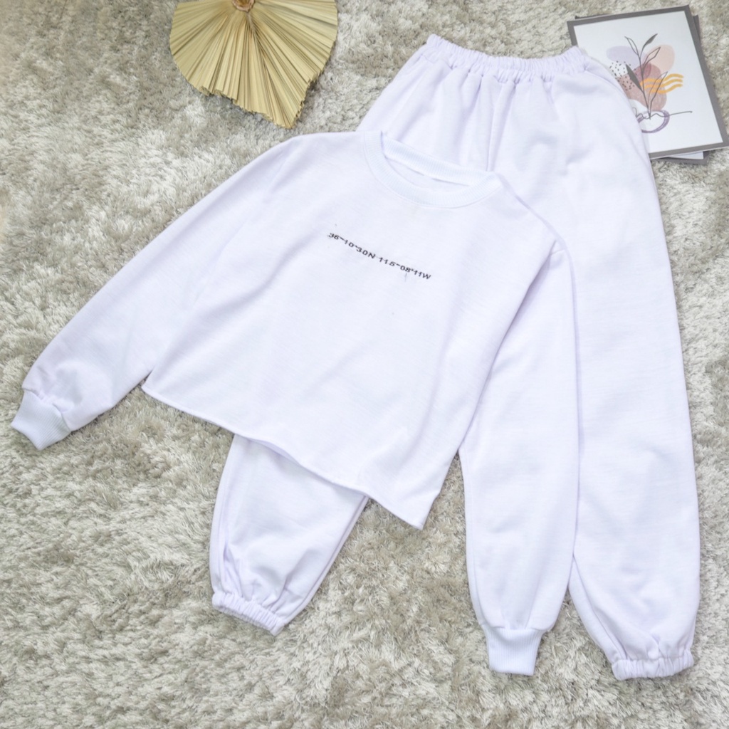 SYSY SET / SETELAN WANITA / pakaian olahraga / baju kekinian