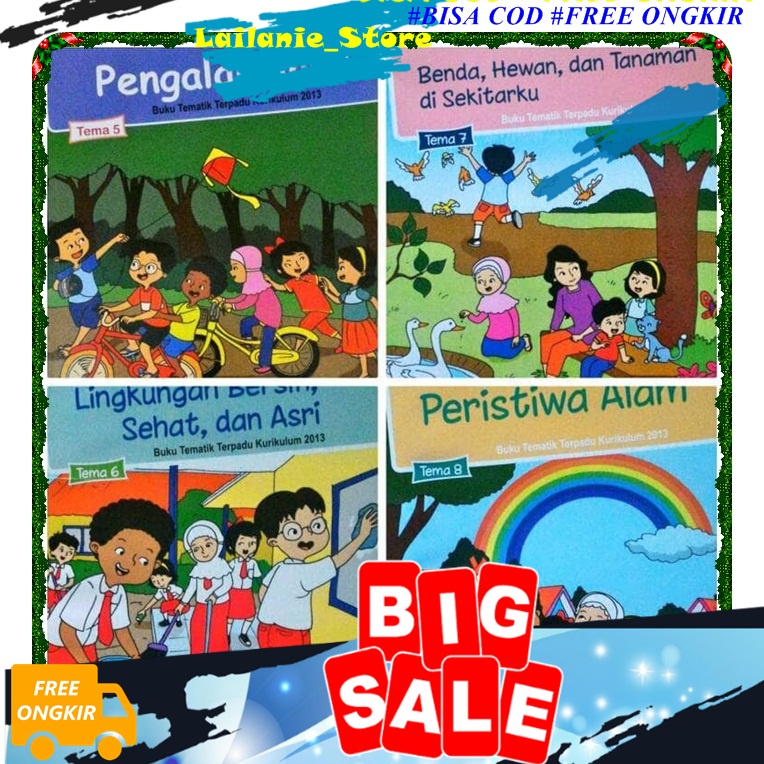 

Buku Paket Tematik Kelas 1 SD MI Kurikulum 2013 Edisi Revisi 2017 Semester 2 Isi 4 Buku Paket Lks Sekolah
