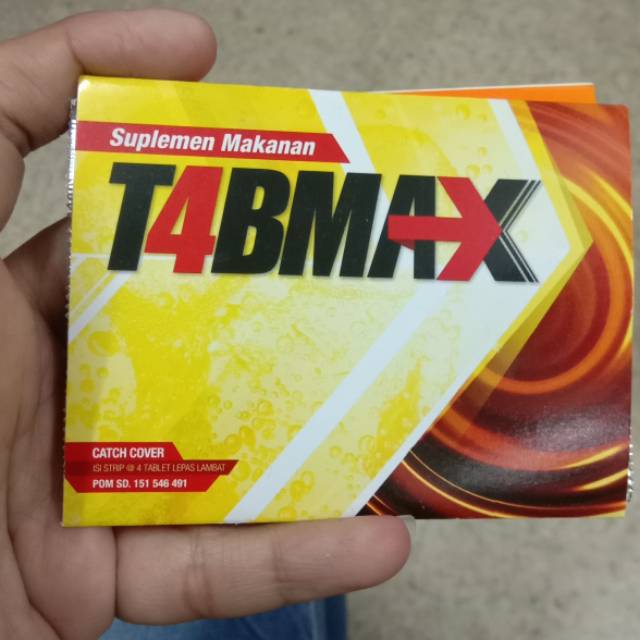 T4bmax suplemen makanan '3strip 12tablet