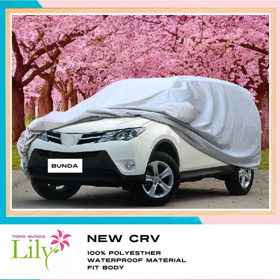 Cover Silver Honda ALL New CRV Waterproof / Sarung Mobil Honda New CRV