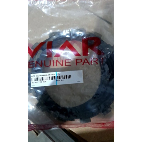 kampas kopling viar original viar 250cc fuji japan