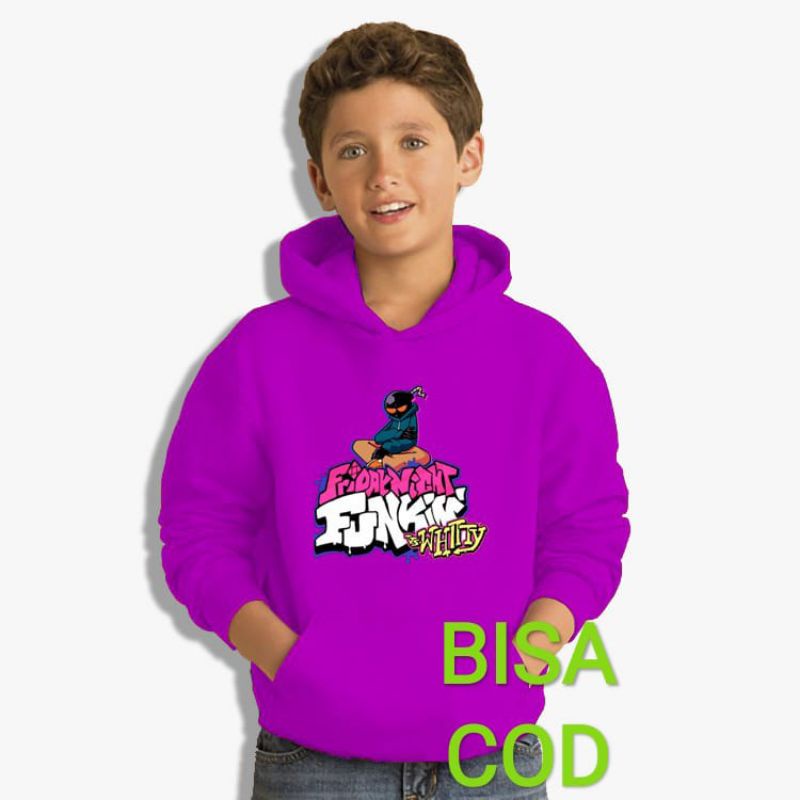 Jaket Anak Friday Night Funkin Whitty FNF