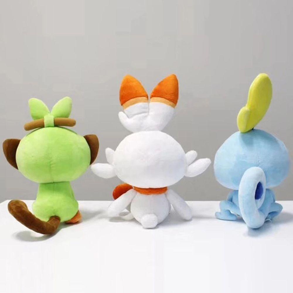 Quinton Sobble Mainan Koleksi Mainan Anak Boneka Kartun Untuk Anak Elf Figure Plush Toys Rabbit lizard monkey Pokemon Toys