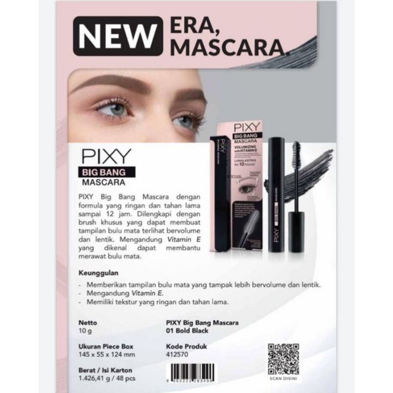 Pixy Mascara Big Bang New Produk