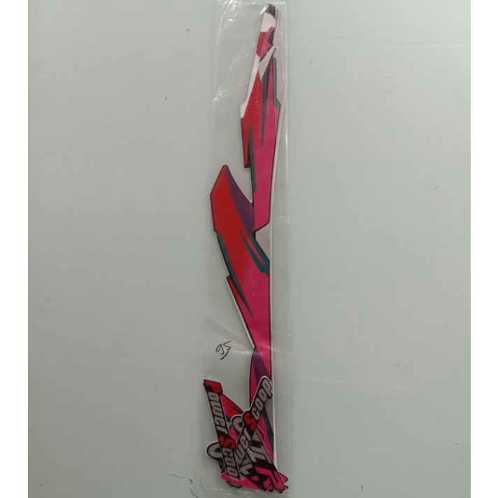 striping sticker Yamaha ALFA 1995 1996 merah